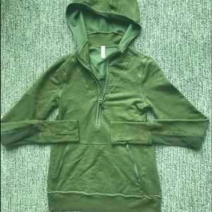 FP MOVEMENT Beautiful Army Green Fitted Sweatshirt